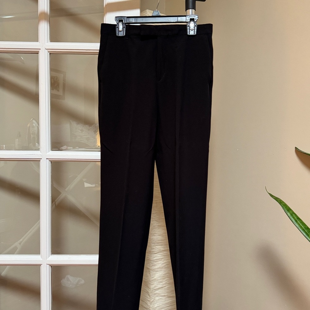 Calvin Klein Kids Stretch Black Formal Pants